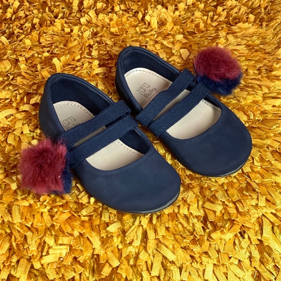 Navy Blue Zara toddler shoes - Picture 5 of 7